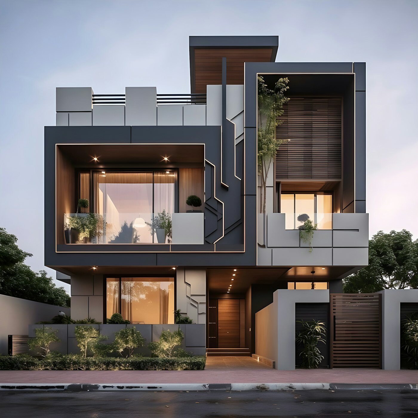 Contemporary residential architecture